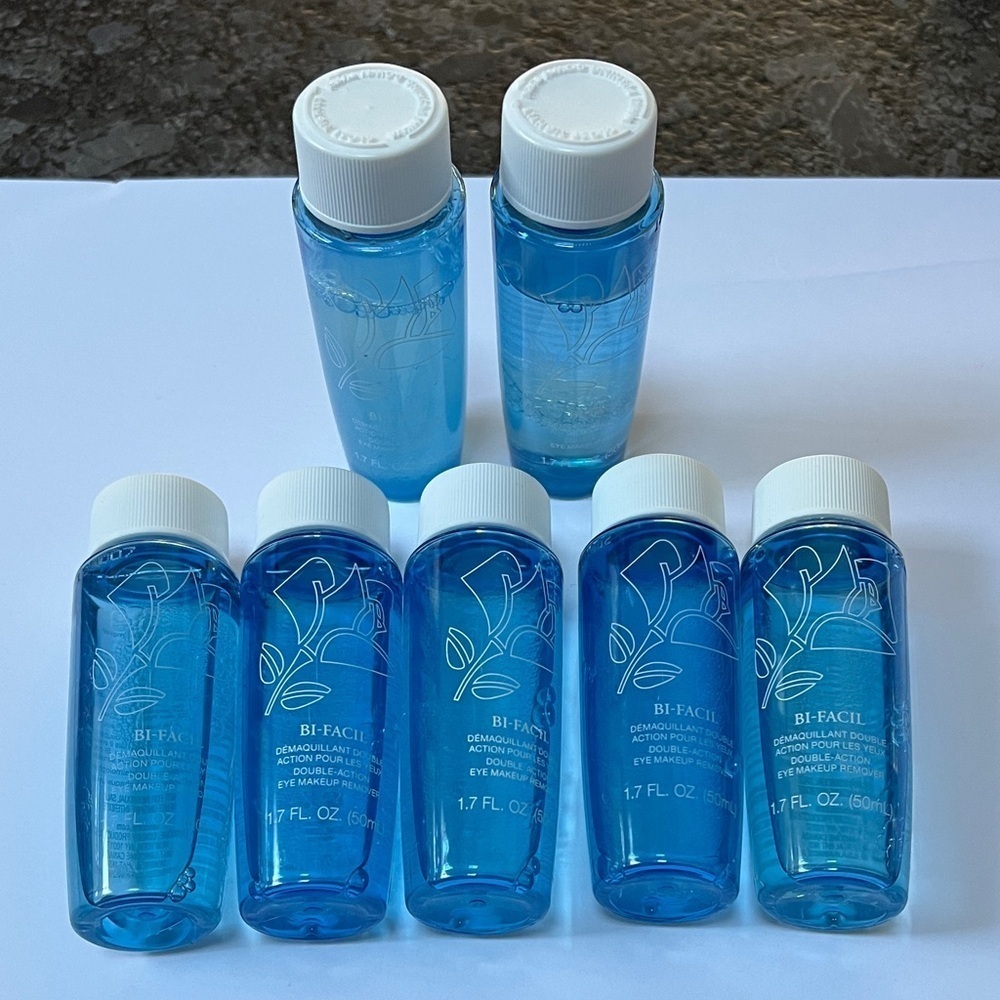 Lancome Bi-Facil Makeup Remover Lot of 7 New 1.7oz